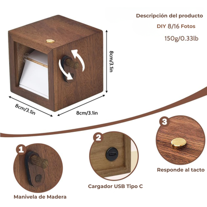 Caja de Fotos Giratoria
